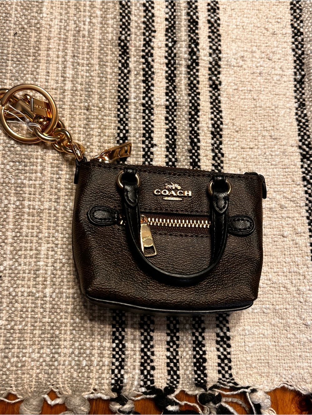 Coach Bag Charm